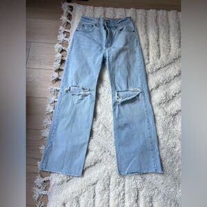 Abercrombie + Fitch 90s relaxed high rise jeans